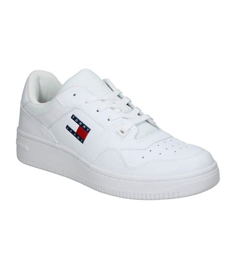 zapatillas blancas tommy hilfiger hombre